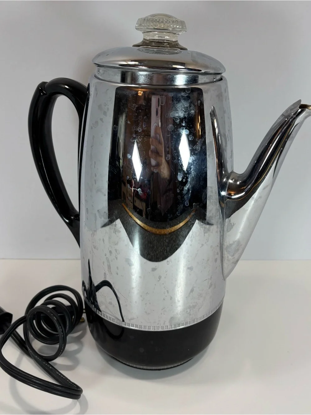Vintage Sunbeam Deluxe Automatic Percolator AP-16 | 10 Cup - Tested Works